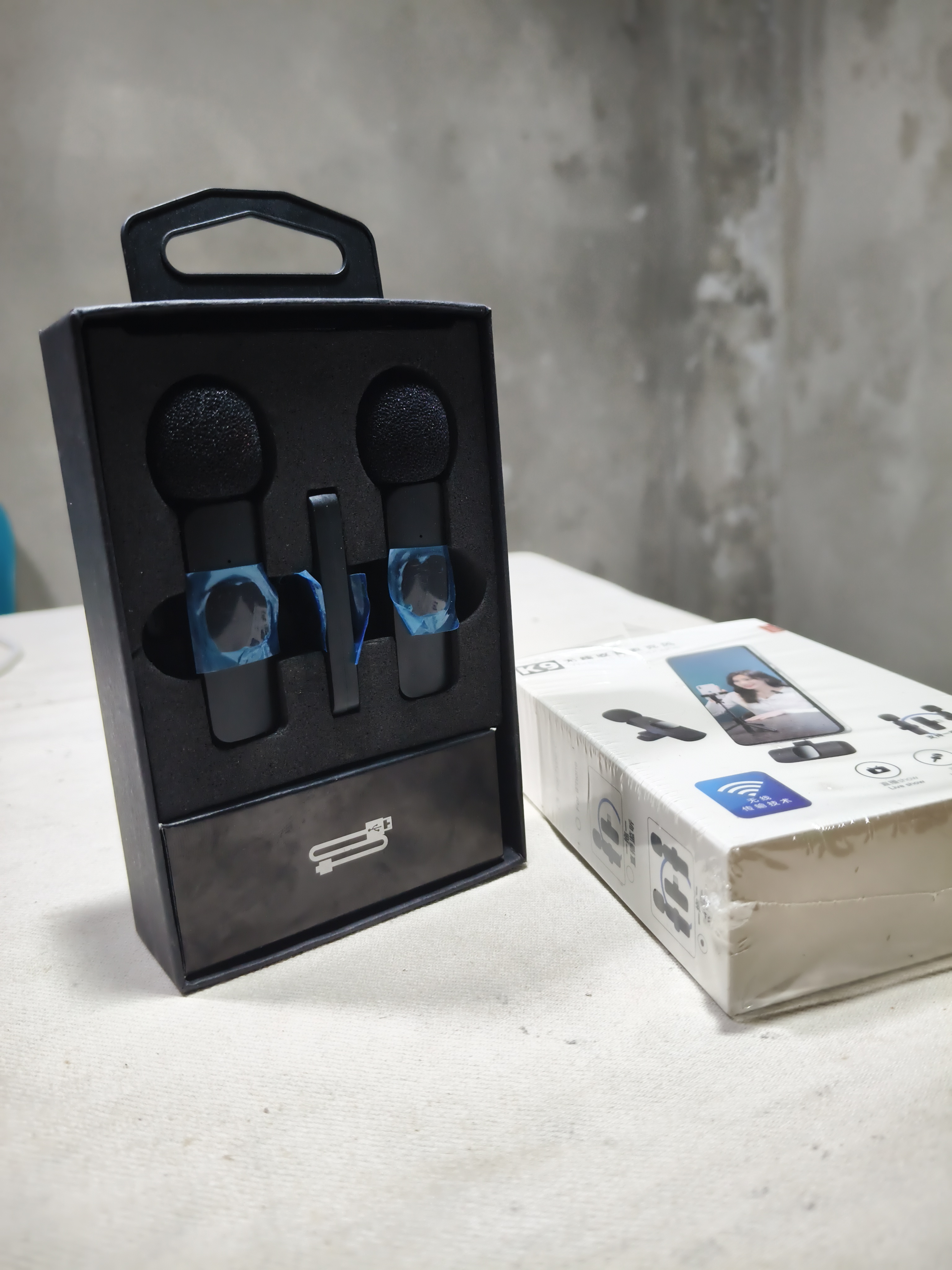 K9 Wireless Dual Microphone Professional Lapel Lavalier Microphone Remove Noise For Тур с_img_1