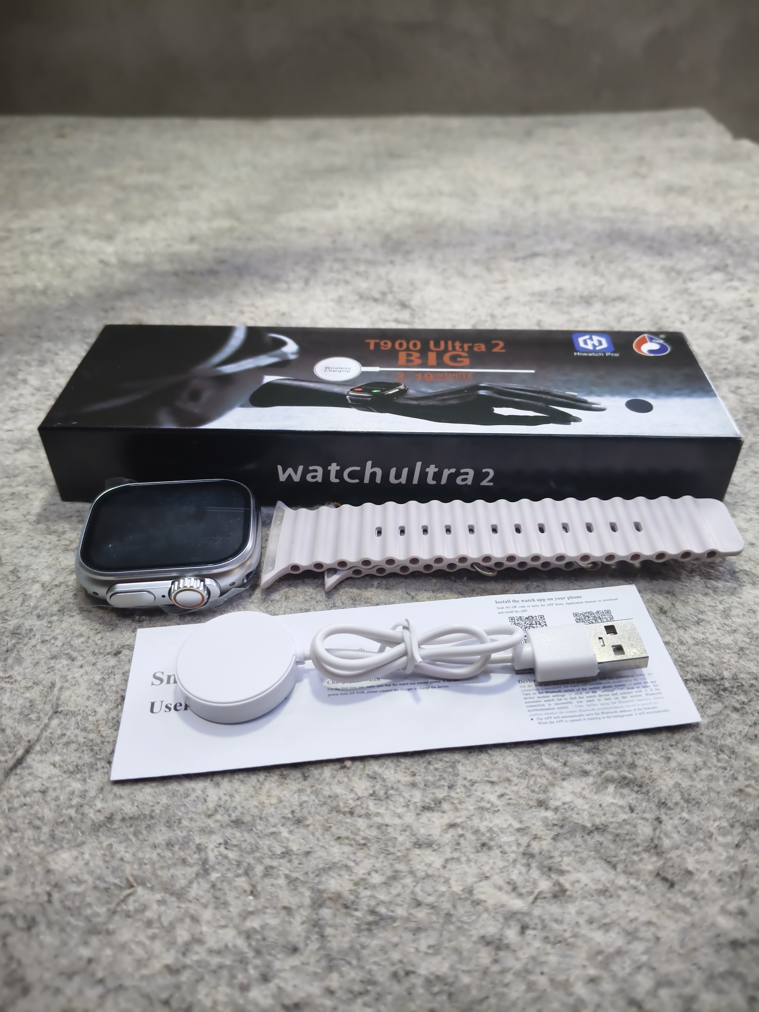 T900 Ultra 2 Smart Watch 2.19 inch Bluetooth Heart Rate Smartwatch for Men Women Ultra Seris 8 Iwo Bluetooth Call Wireless Charge Watch