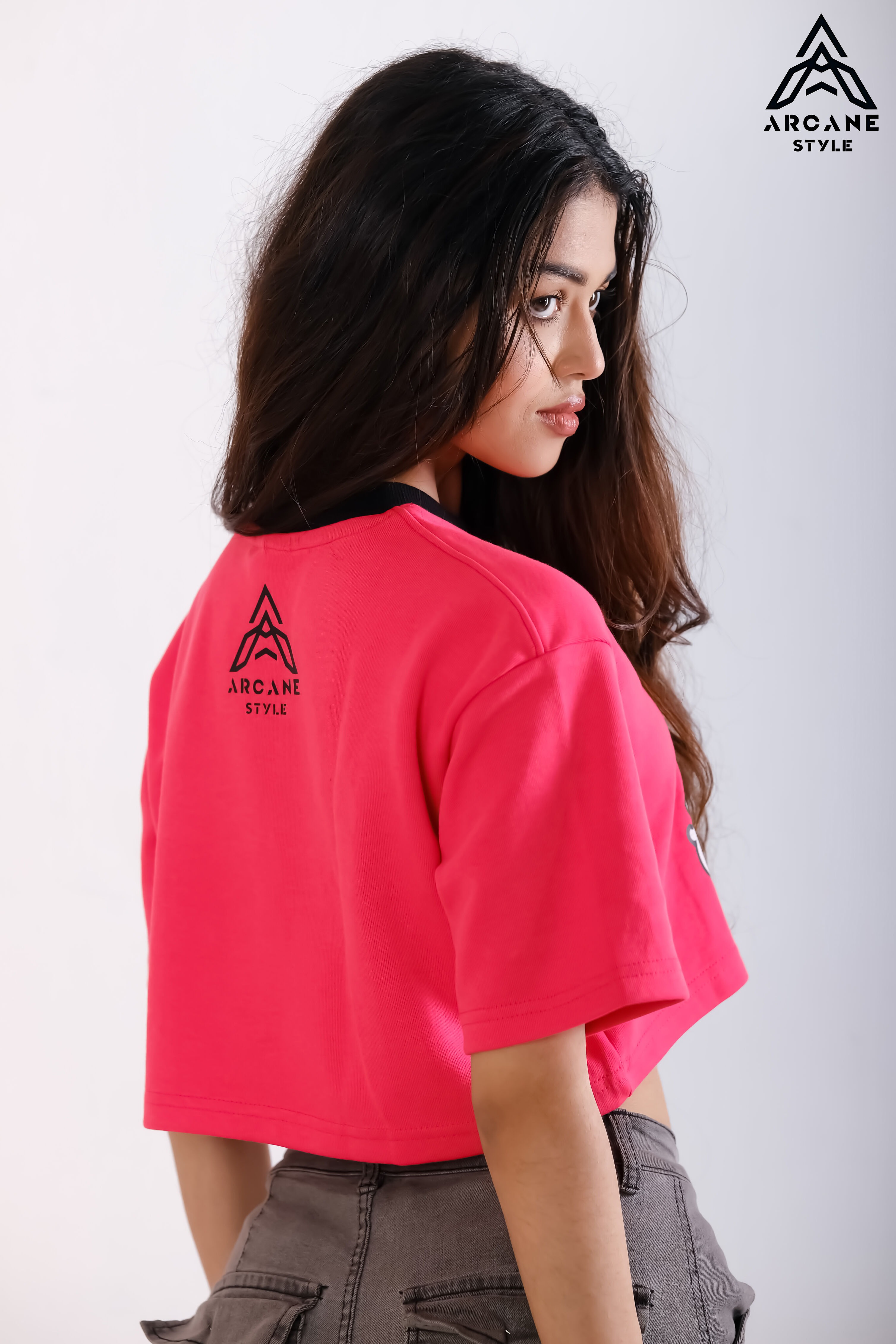 Baggy Crop Tees (Strawberry Red)_img_3