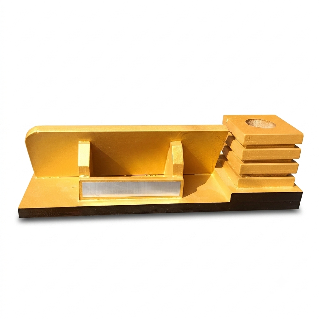 Golden Desk Nameplate with Pen Holder thumbnail 2