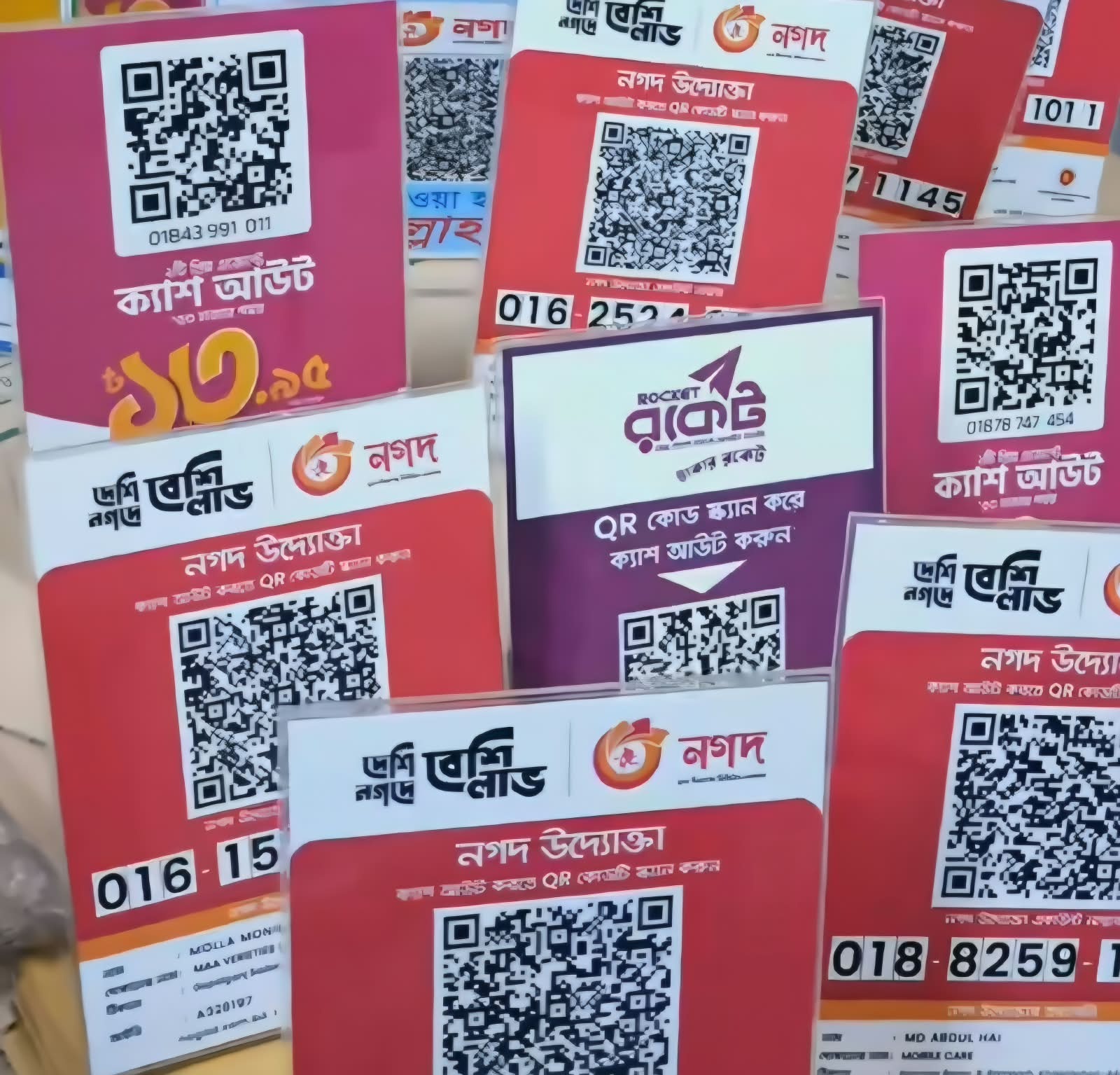 QR Code Display stand 5 × 7 Inch
