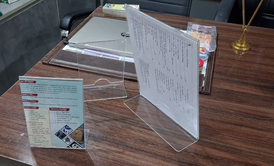 A4 Size Acrylic Display stand thumbnail 6