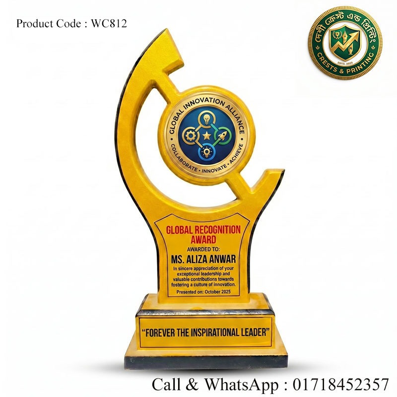 WC812 - Wooden Crest