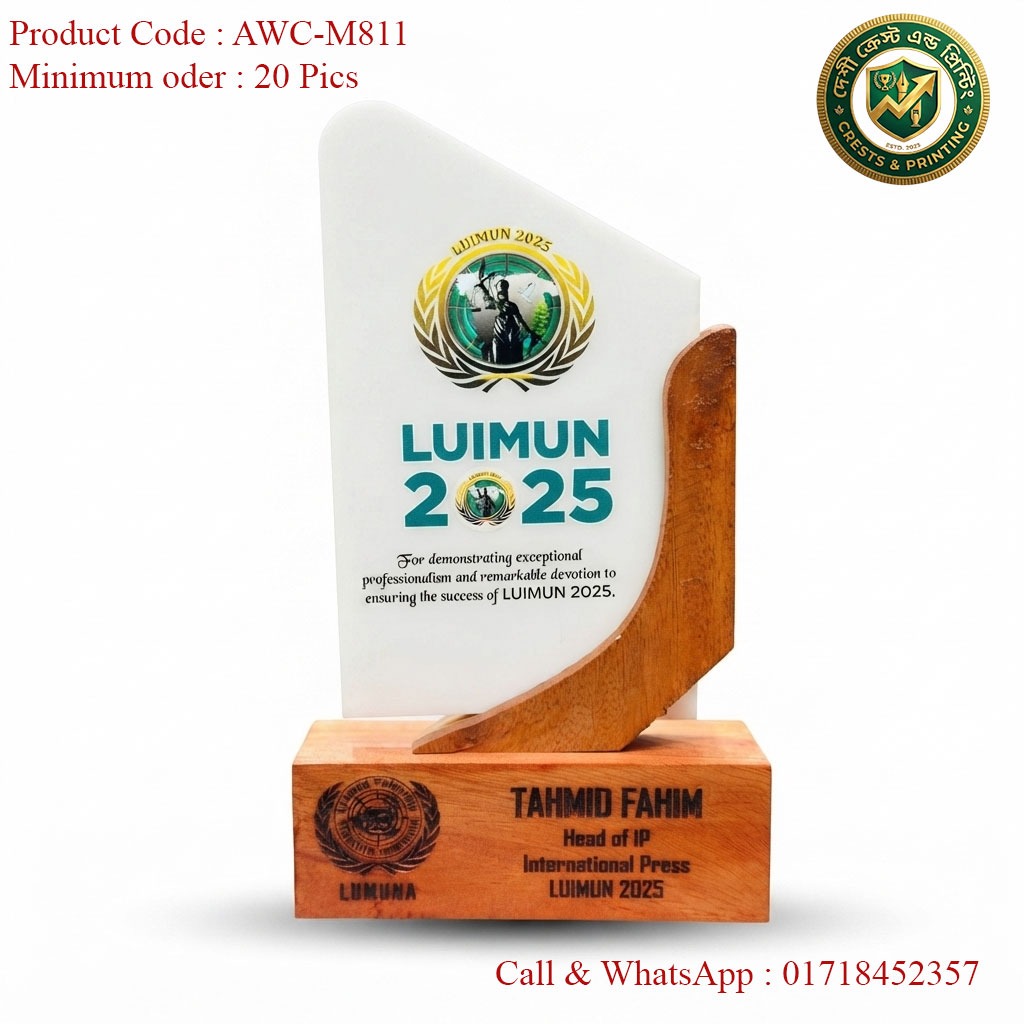 AWC-M811  - Acrylic Crest