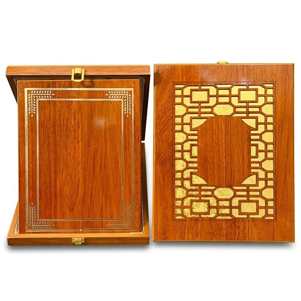 Wooden Laser Box Crest - Model thumbnail 8