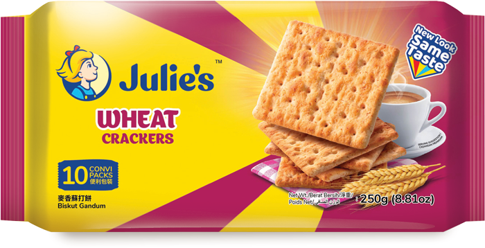 Julie's Wheat Crackers 250g