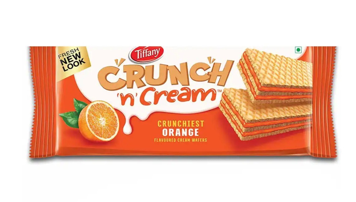 Tiffany Crunchy N Cream Crunchiest Orange Wafer small