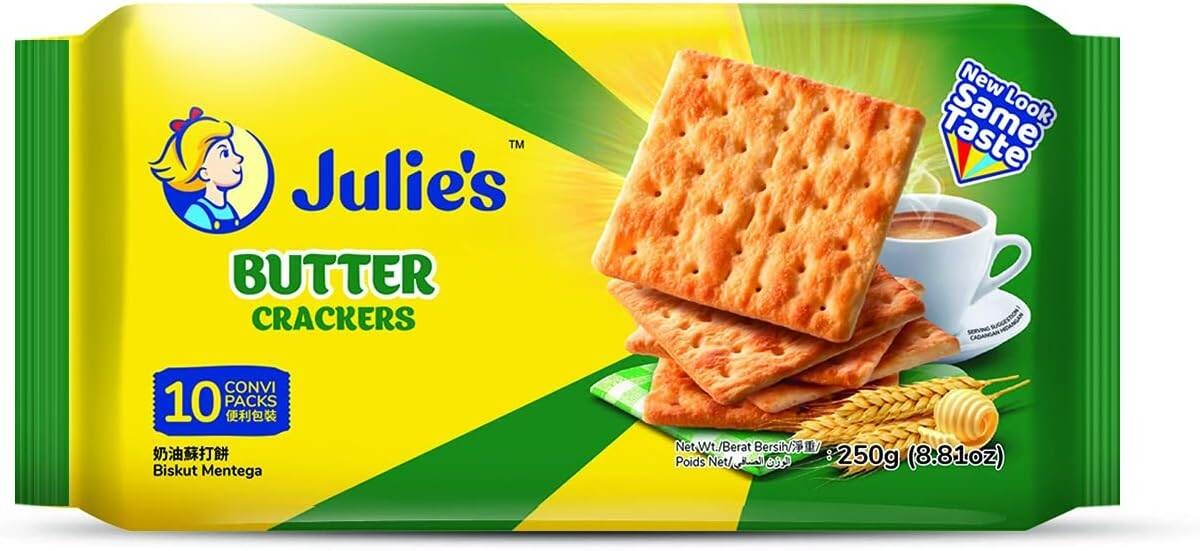 Julie's Butter Crackers 250g