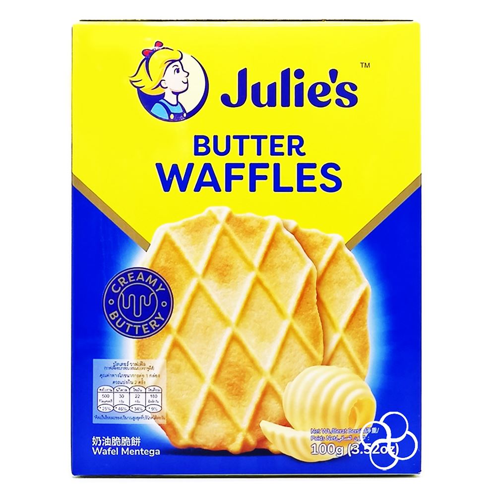 Julie's Butter Waffles 100g