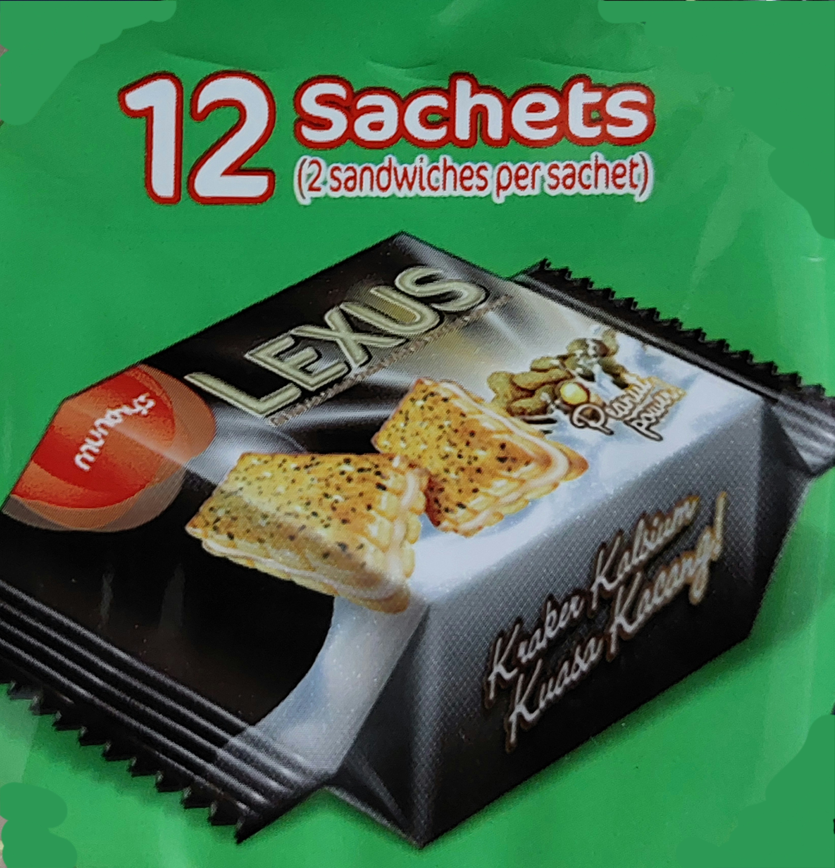 Munchy's Lexus Sandwich Calcium Cracker Peanut Butter 225g_img_1