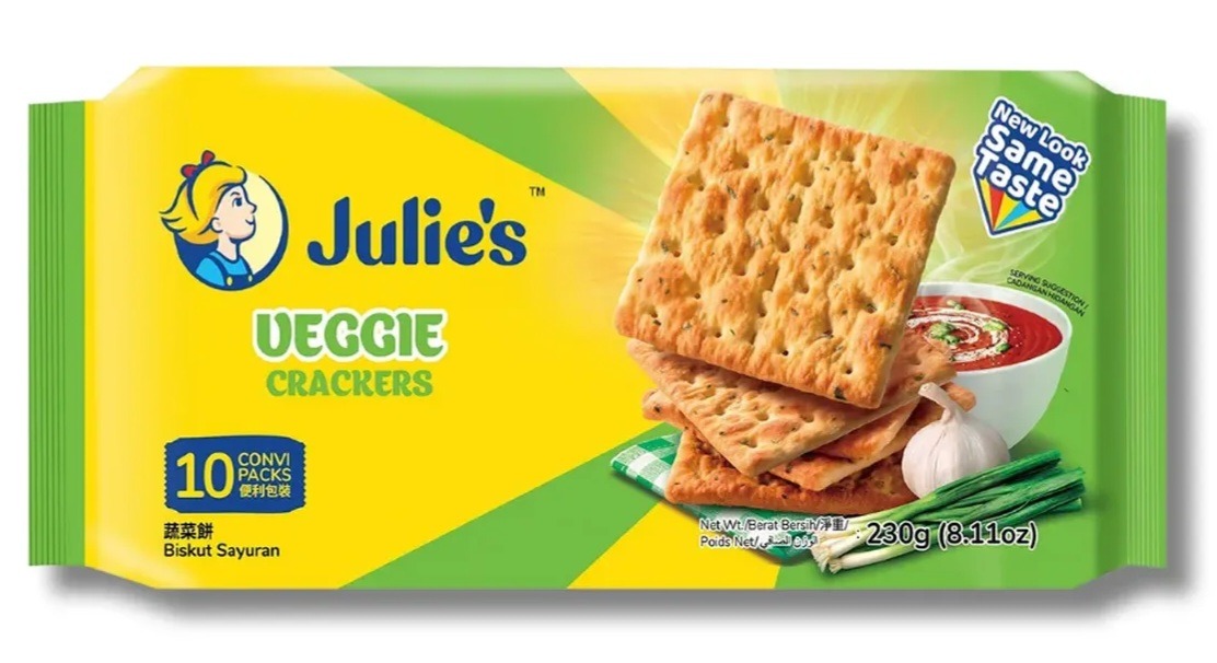 Julie's Veggie Crackers 230g