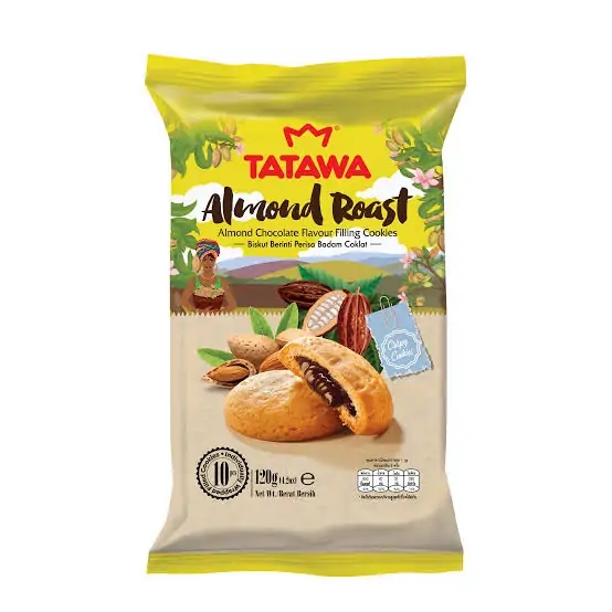 Tatawa Almond Roast Chocolate Cookies 120g