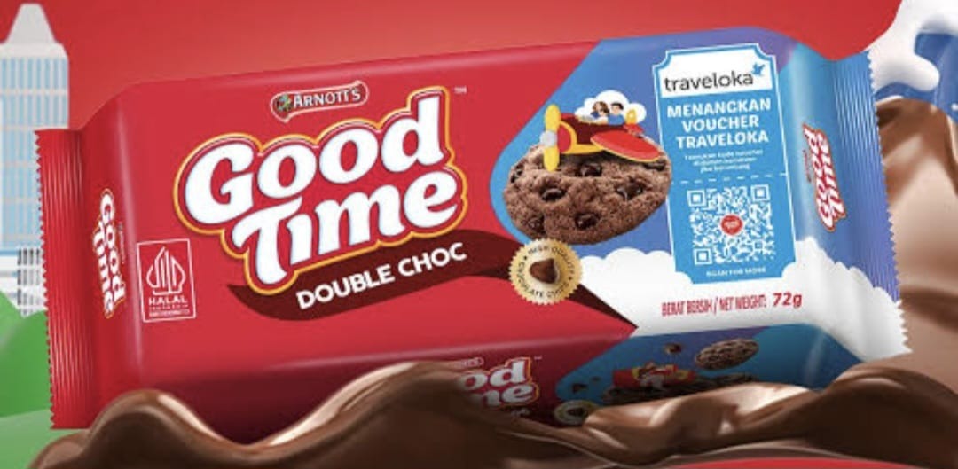Arnott’s Good Time Double Choc 72g