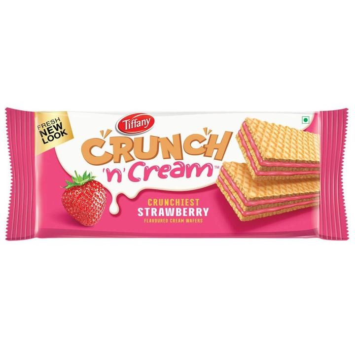 Tiffany Crunchy N Cream Strawberry Wafer big
