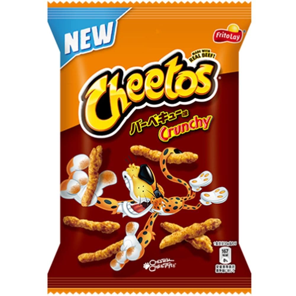 Cheetos Crunchy Bbq Flavour Chips 70g