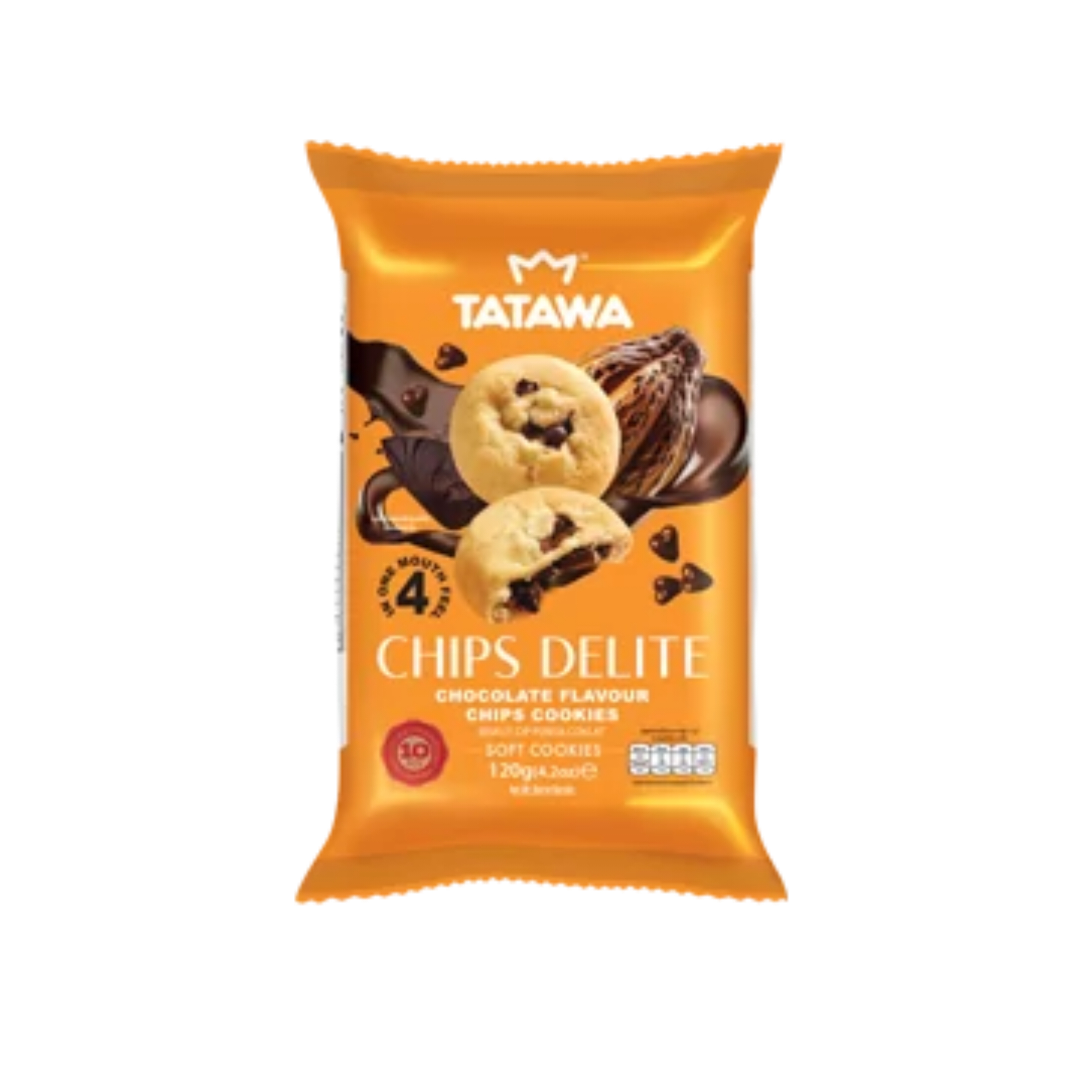 Tatawa Chips Delite Chocolate Cookies 120g