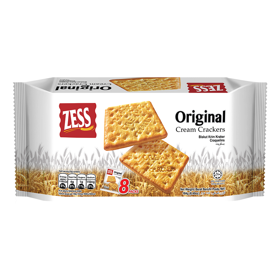 Zess Original Cream Crackers 192g