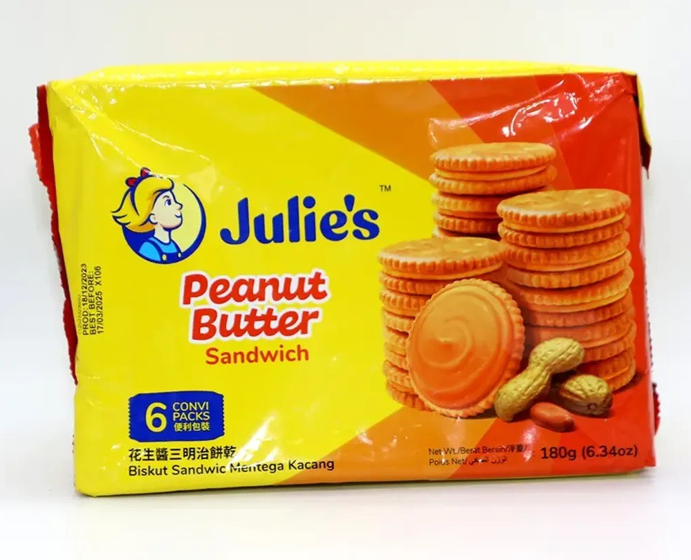 Julie's Peanut Butter Sandwich 180g