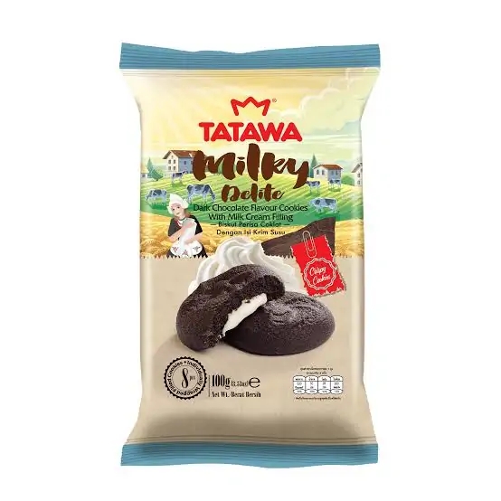 Tatawa Milky Delite Chocolate Cookies 100g