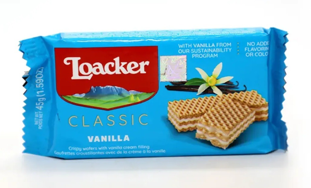 Loacker Classic Vanilla Wafer 45g