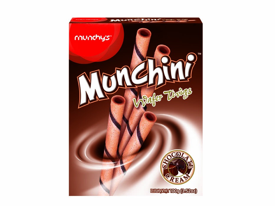 Munchy's Munchini Wafer Twigs 100g