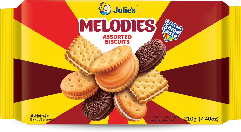 Julie's Melodies Assorted Biscuits 210g
