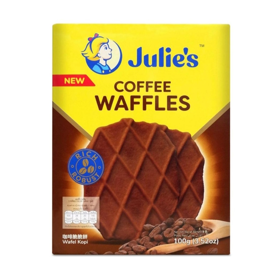 Julie's Coffee Waffles 100g