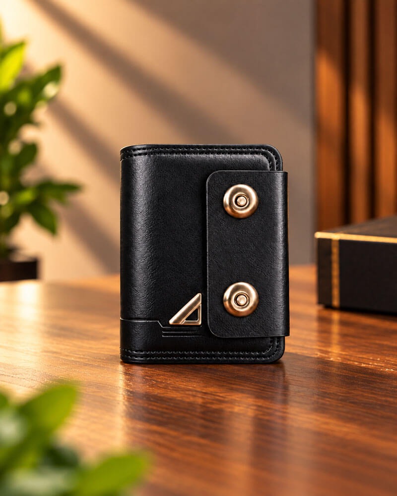 Premium Artificial Leather Card Holder