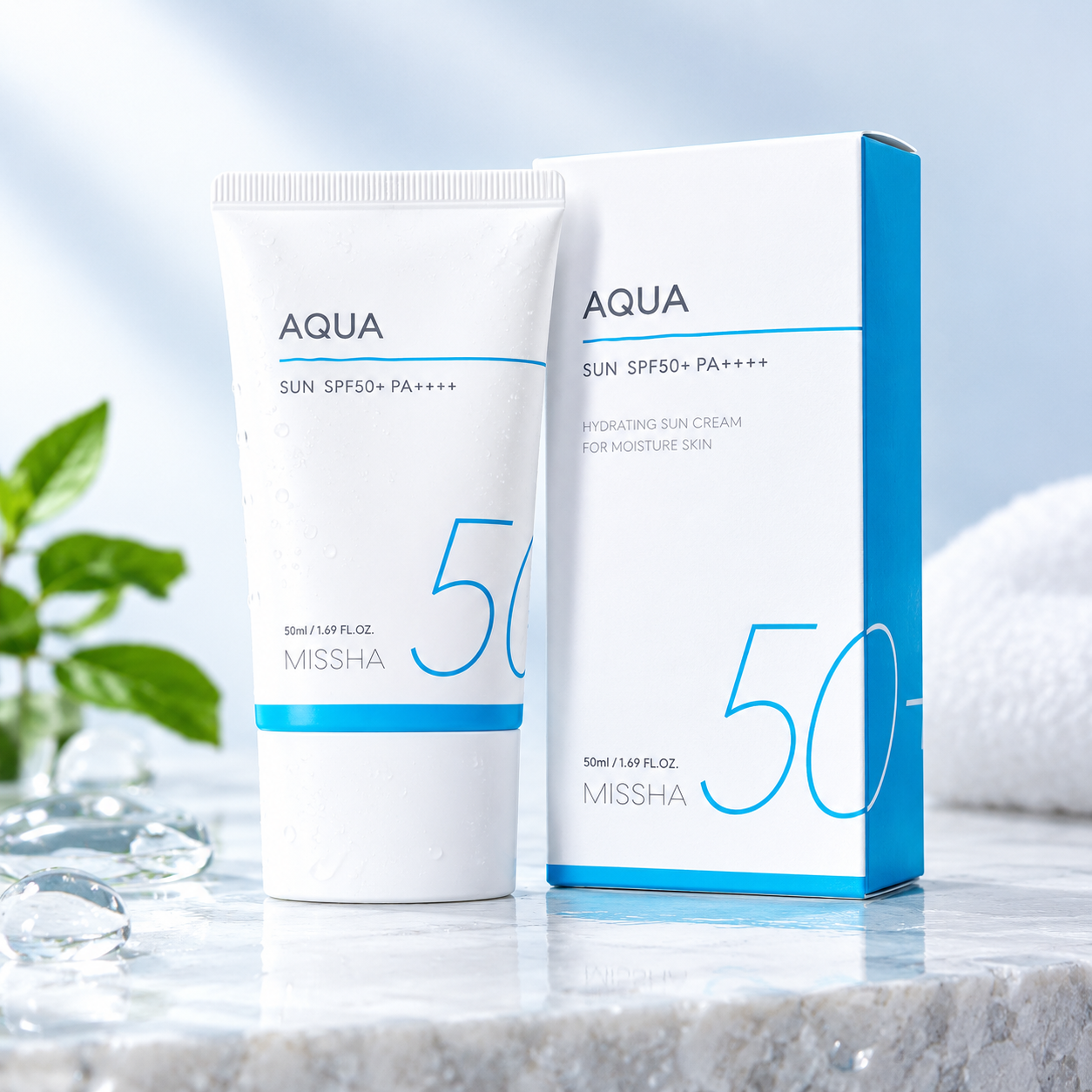 MISSHA All Around Safe Block Aqua Sun Gel SPF50+ PA++++ 50ml_img_2