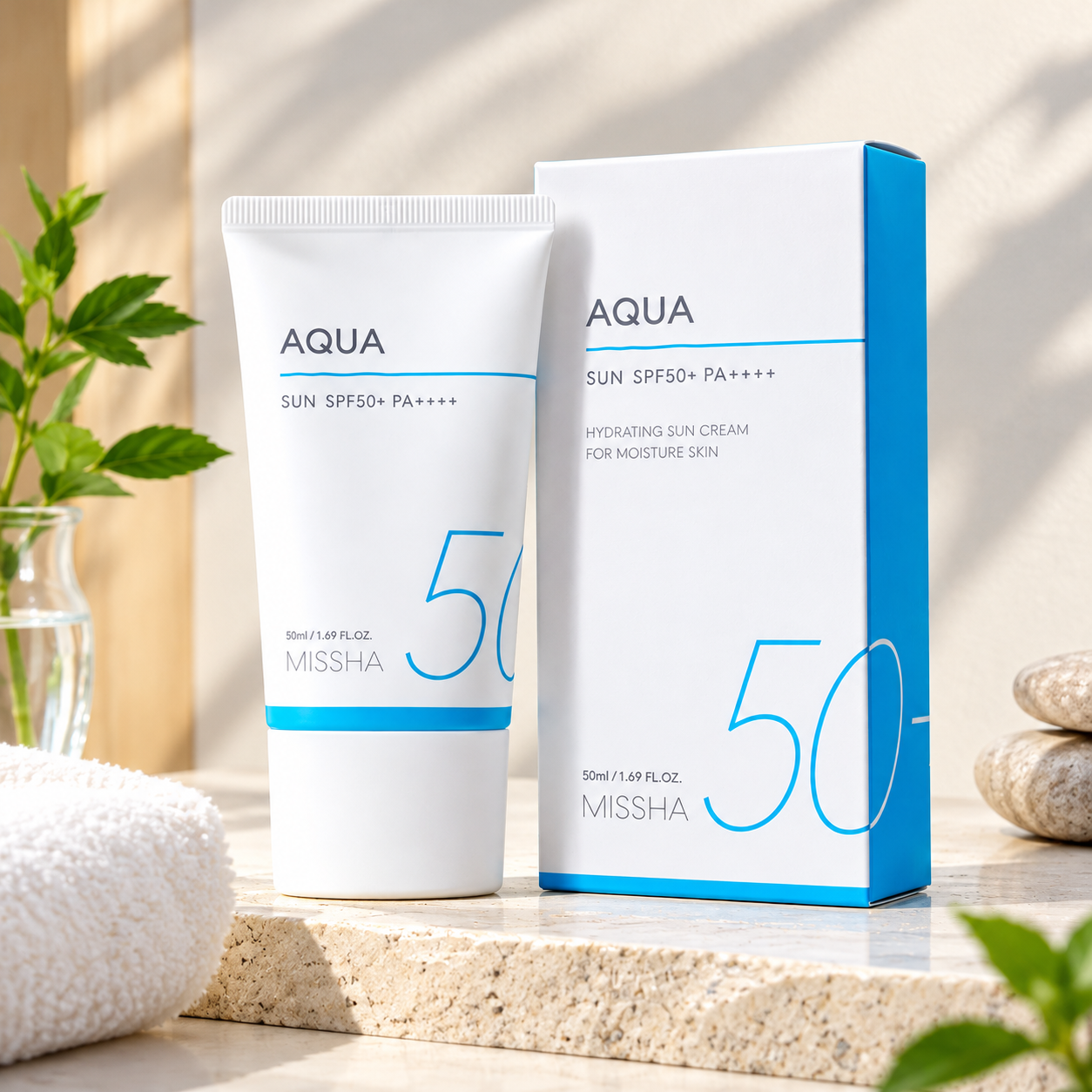 MISSHA All Around Safe Block Aqua Sun Gel SPF50+ PA++++ 50ml