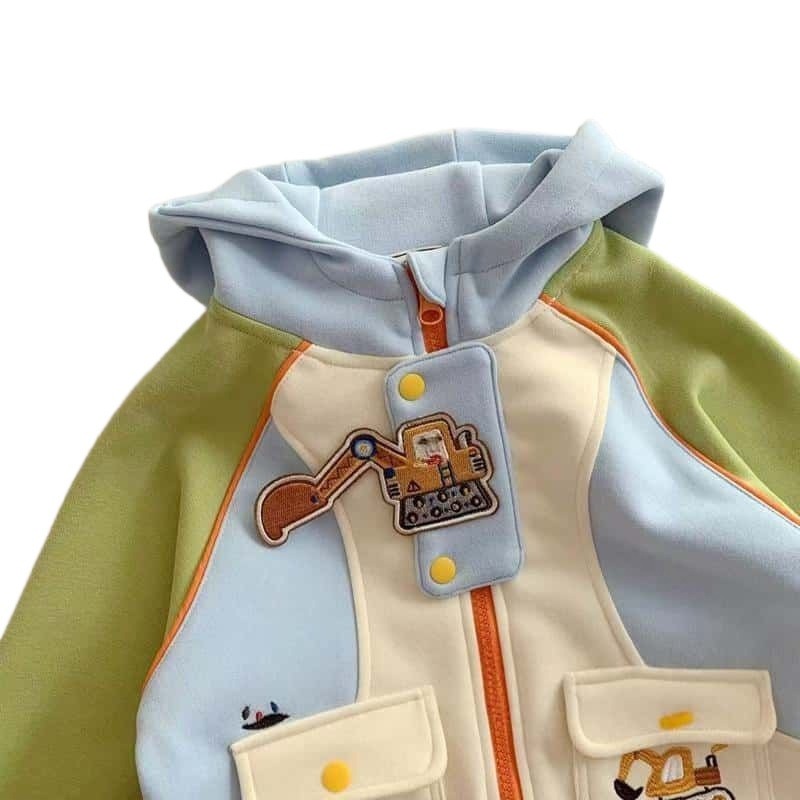 Children's jacket for boys, Japanese-style cartoon thumbnail 5