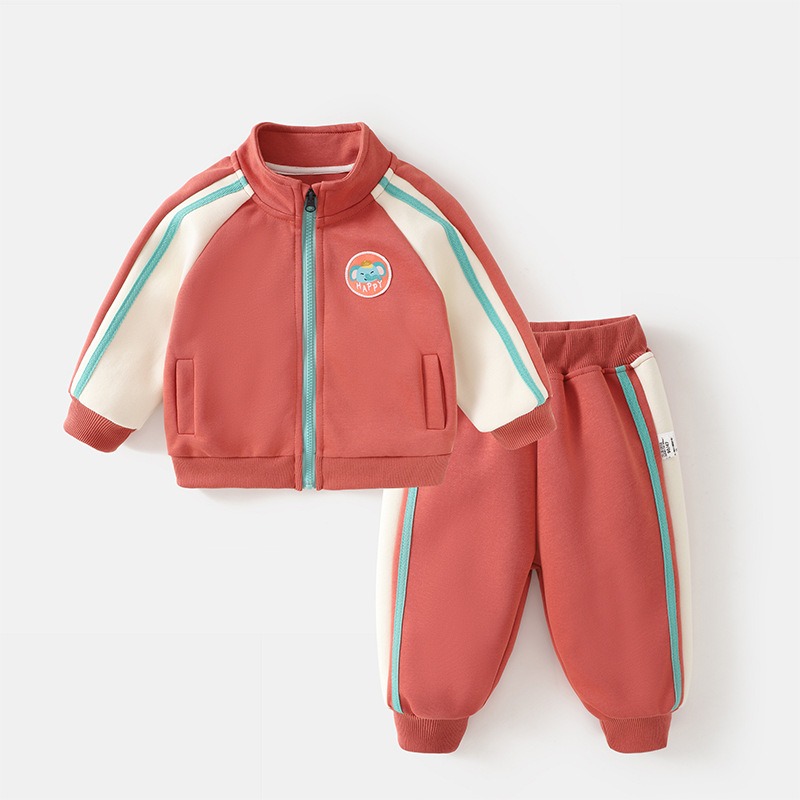 Sports Suit Outfit Unisex Baby Clothes Spring and Autumn Sportswear thumbnail 3