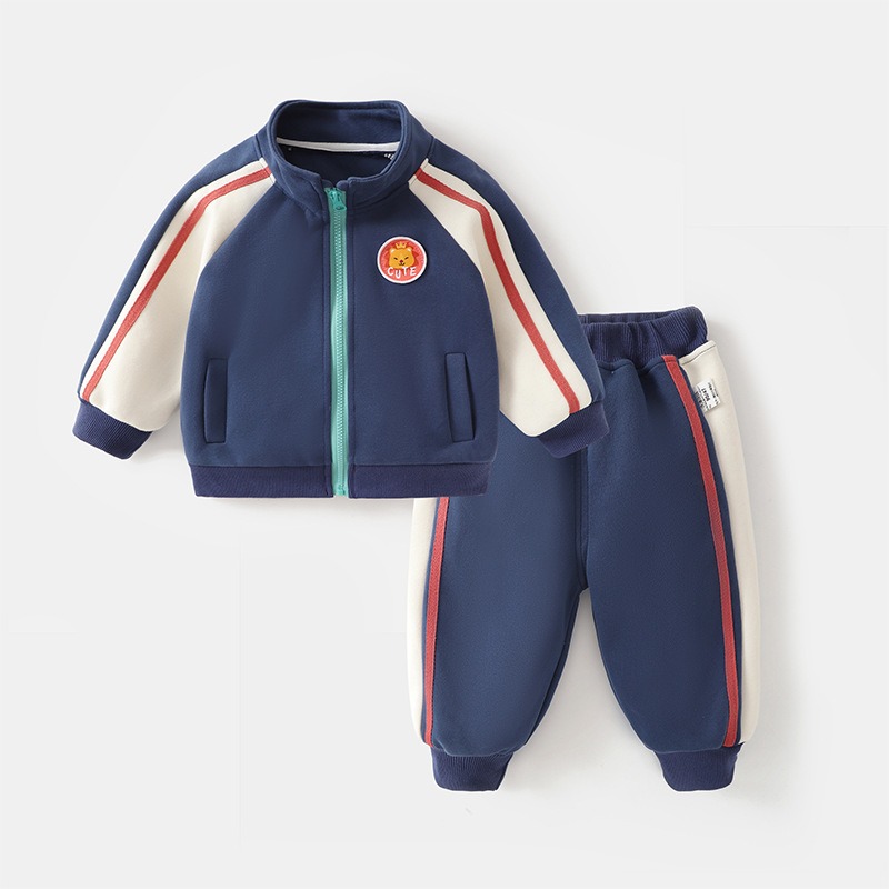 Sports Suit Outfit Unisex Baby Clothes Spring and Autumn Sportswear
