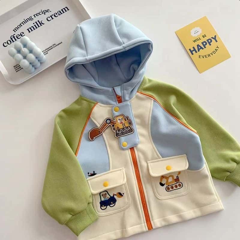 Children's jacket for boys, Japanese-style cartoon thumbnail 2