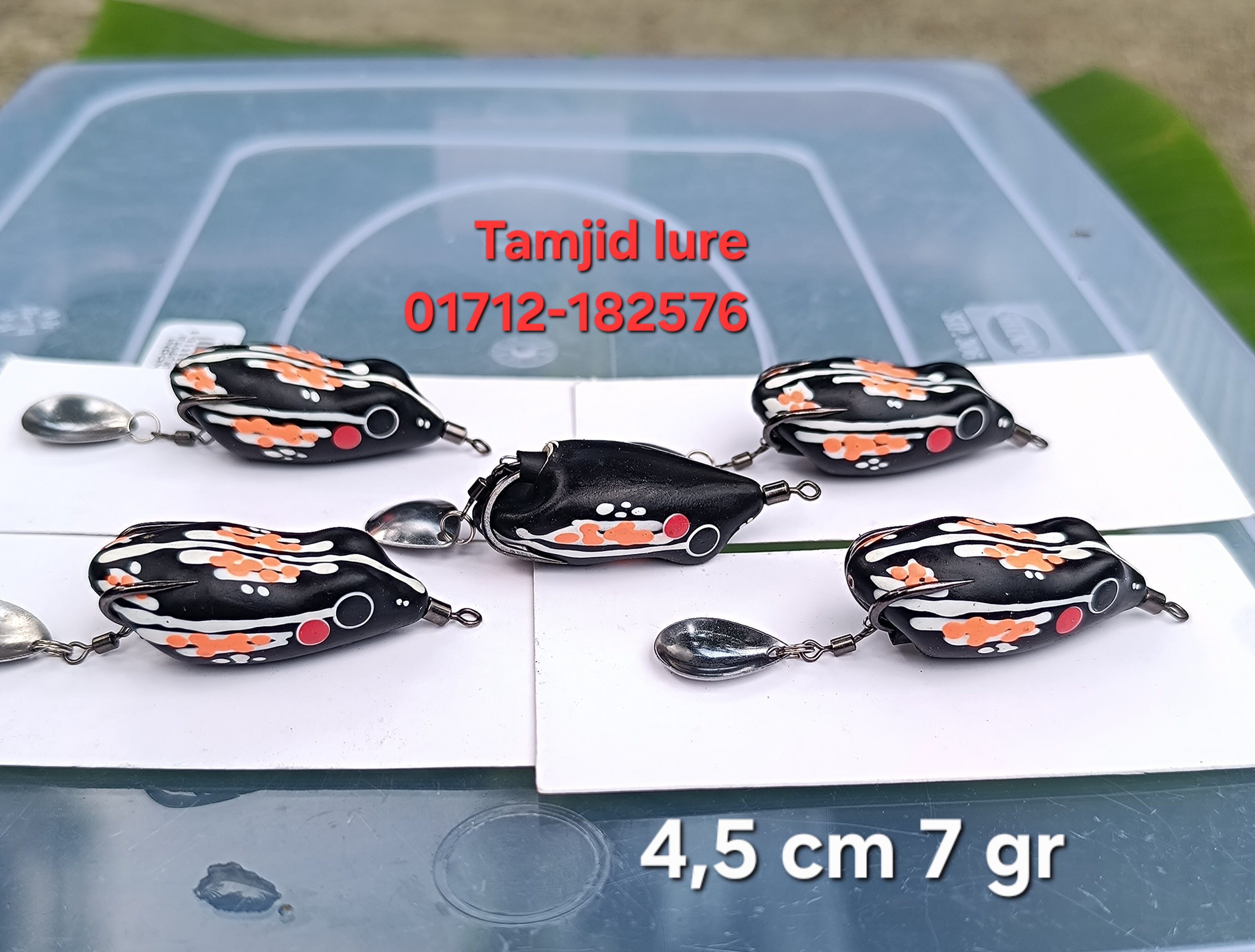 king frog 4,5cm,,7 gram