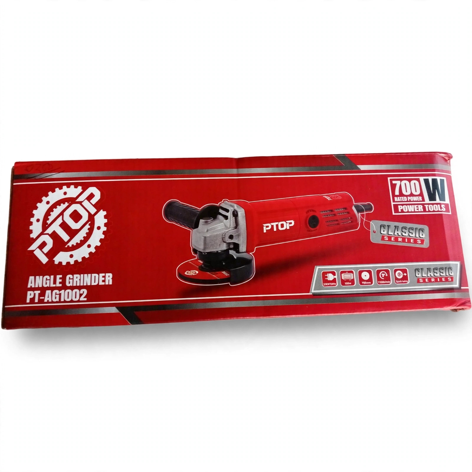 PTOP Angle Grinder 700W Classic Series PT-AG1002 - 100mm - 11000 RPM