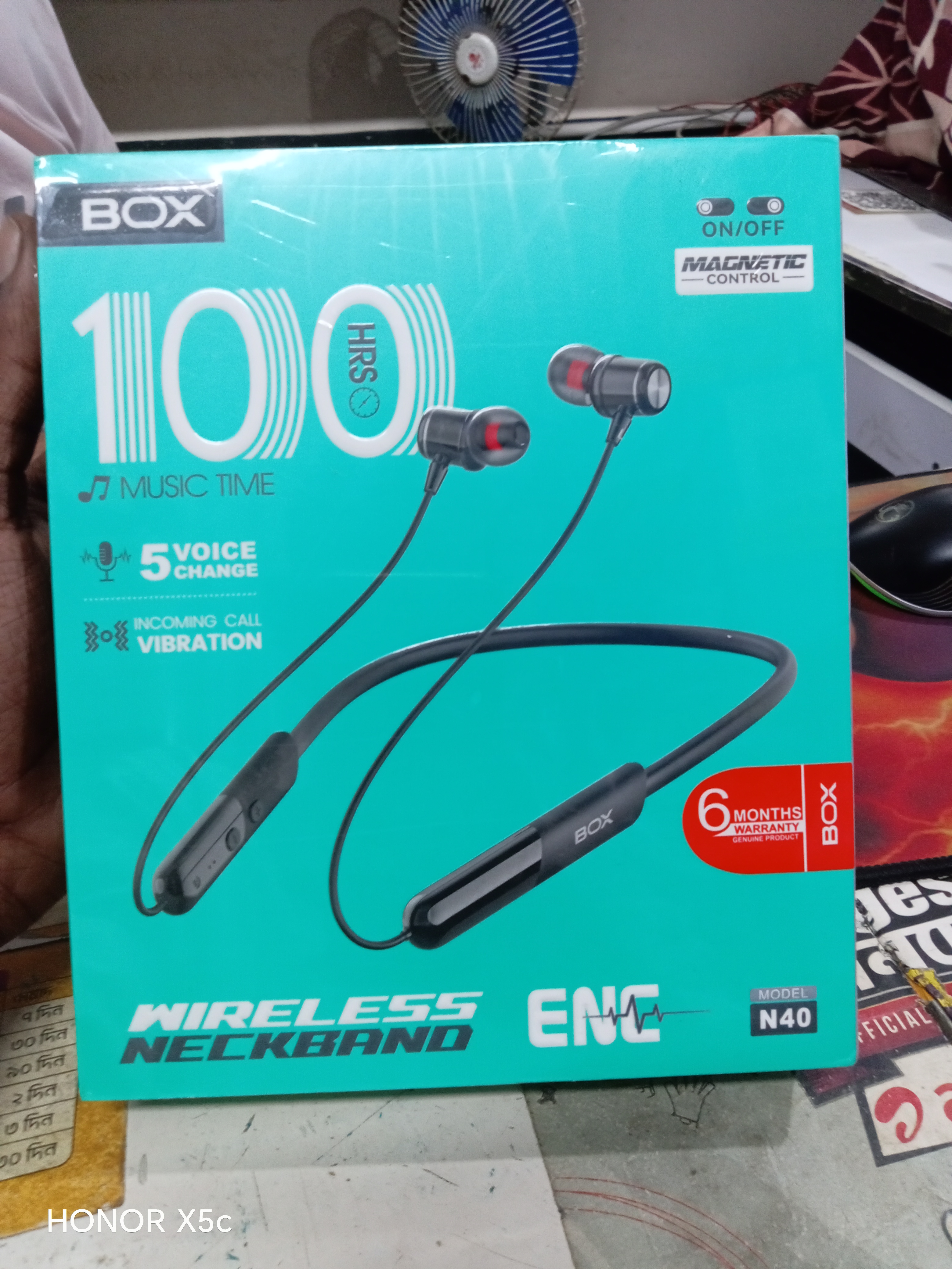BOX N40 Wireless Neckband 100 HRS ENC_img_1