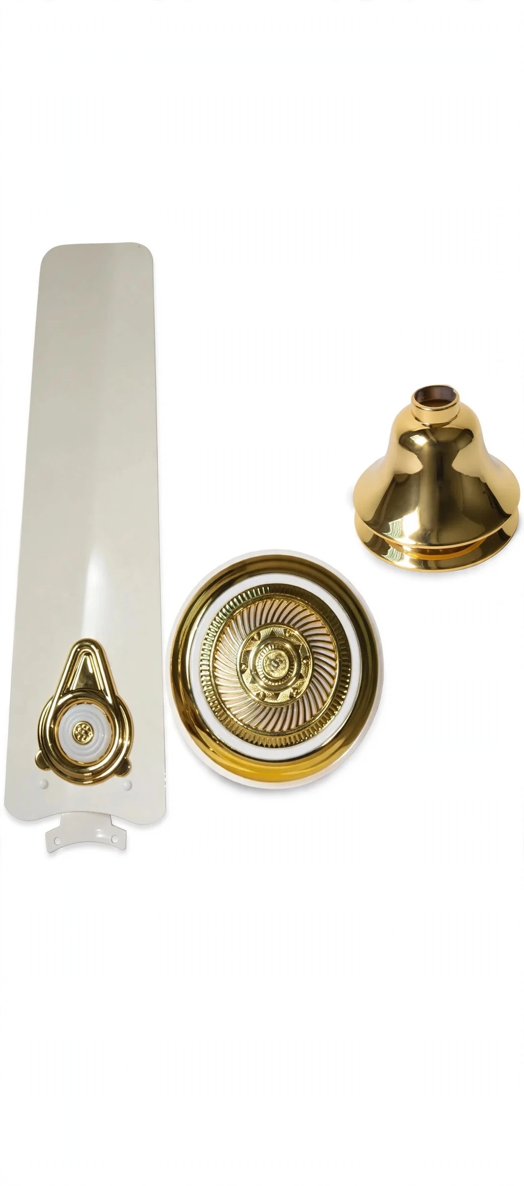 JFC Ceiling Fan 56 Inch Swift - Off White Golden - 5 Years Warranty_img_1
