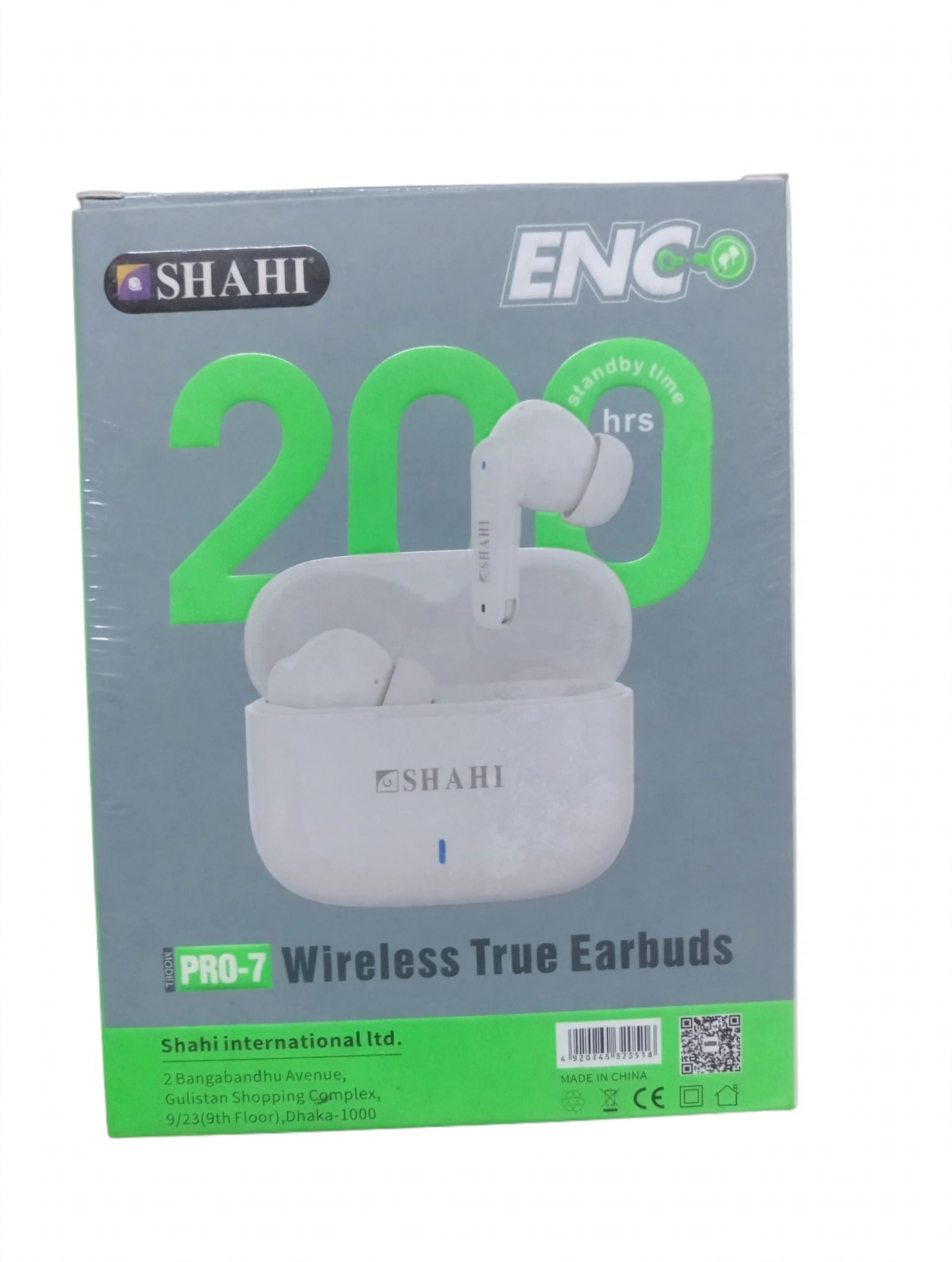 SHAHI PRO-7 Wireless Earbuds 200Hrs ENC - Touch Control_img_1
