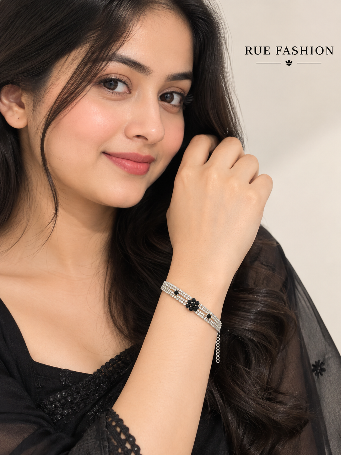 Black Clover Crystal Bracelet 🖤