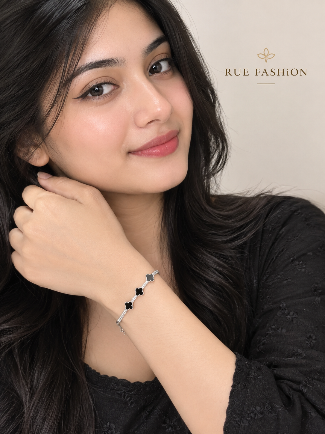 Black Clover Minimalist Bracelet ✨