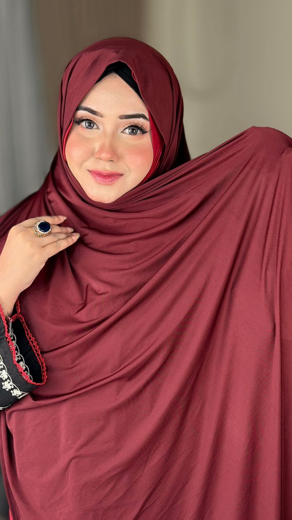 Premium Jersey Hijab - Vampire_img_0