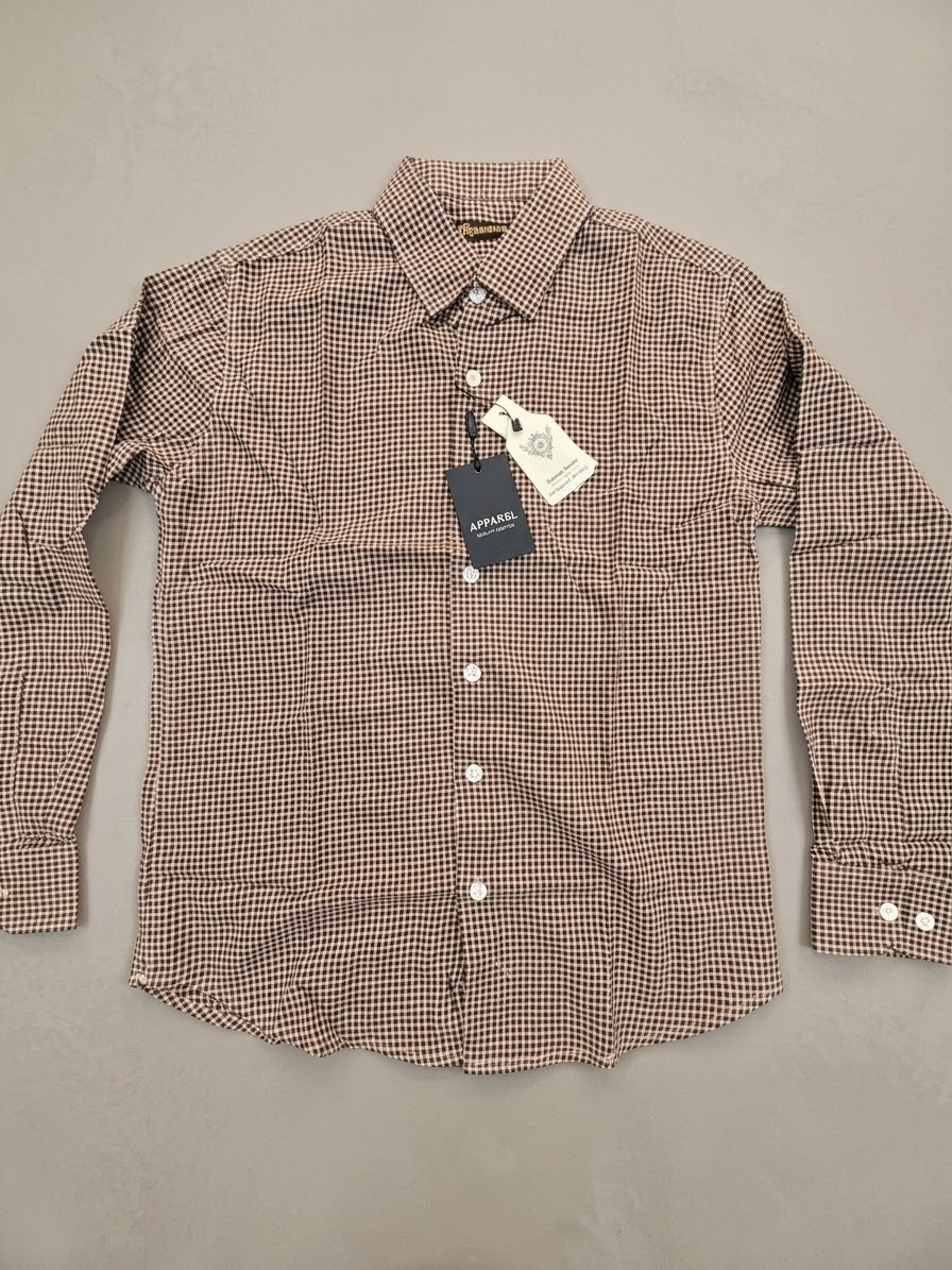 Men’s Premium Mini Check Shirt