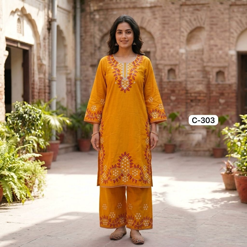Arong Cotton Premium Embroidery Two-Piece_img_2
