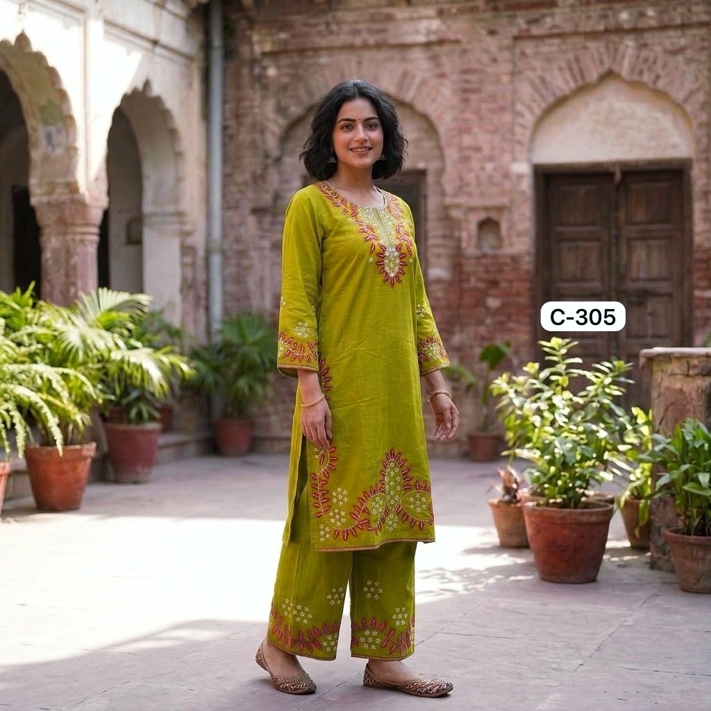 Arong Cotton Premium Embroidery Two-Piece_img_4