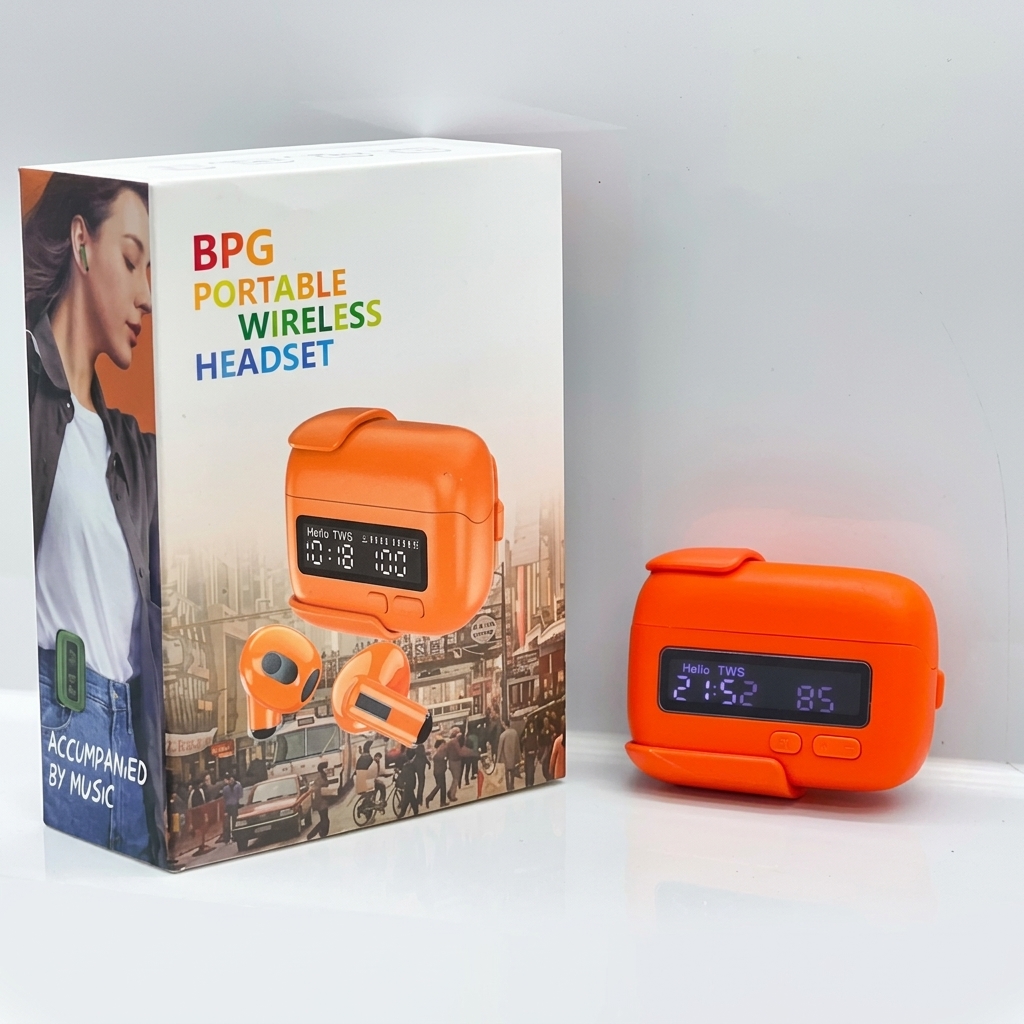 Multifunction TWS Wireless Earphones with Digital LED Clock Display – Portable Belt Clip Design, In-Ear Ergonomic Fit, Powerful Bass & Clear Voice Calling Stereo Earbuds_img_5
