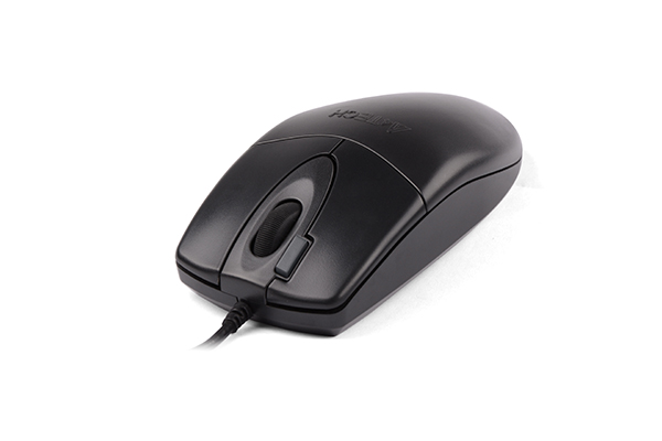 A4tech OP-730D Wired Optical Mouse – Silent Click Technology, Hyper-Fast Scrolling Wheel, Smooth Cursor Control & Ergonomic Contoured Design for Enhanced Productivity_img_4