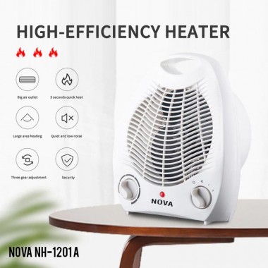 NOVA REP-1201A Electric Fan Room Heater 2000W_img_2