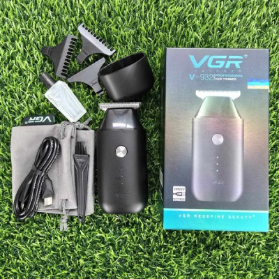 VGR V-932 Professional Cordless Mini Hair & Beard Trimmer for Men – 120 Min Runtime, 5W Silent Motor, Pocket-Sized & Washable Stainless Steel Blades_img_3