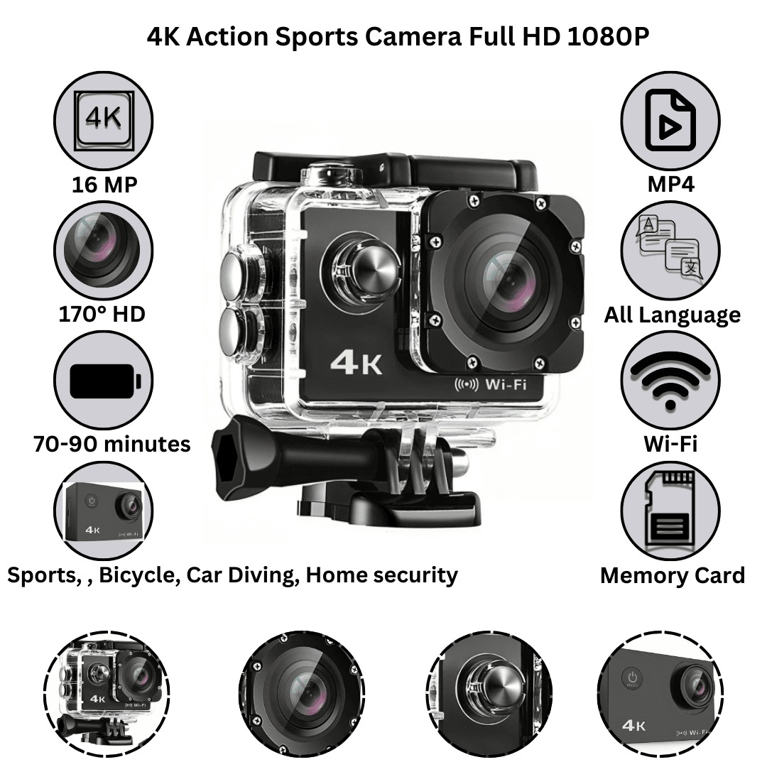 4K SPORTS ULTRA HD DV 30M Action Camera- Trendy Tech_img_3